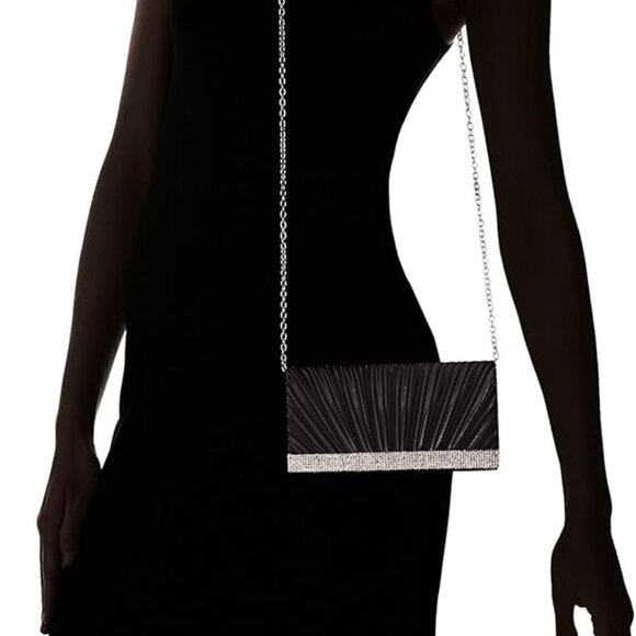 Chloe Satin Clutch - Picture 6 of 6